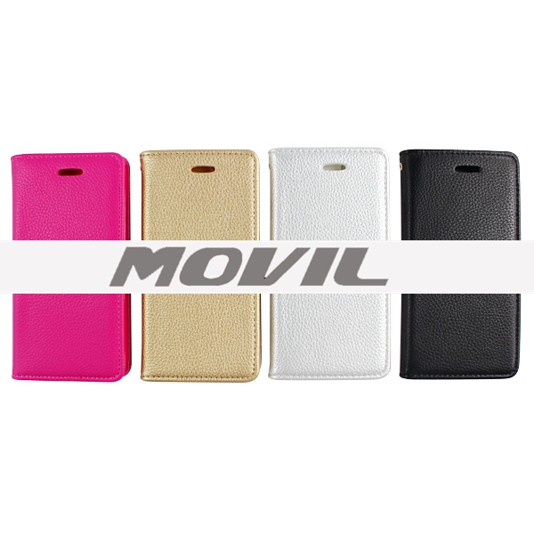 NP-2522 Cubierta de PU cuero Flip para iPhone 6 funda de cartera-24